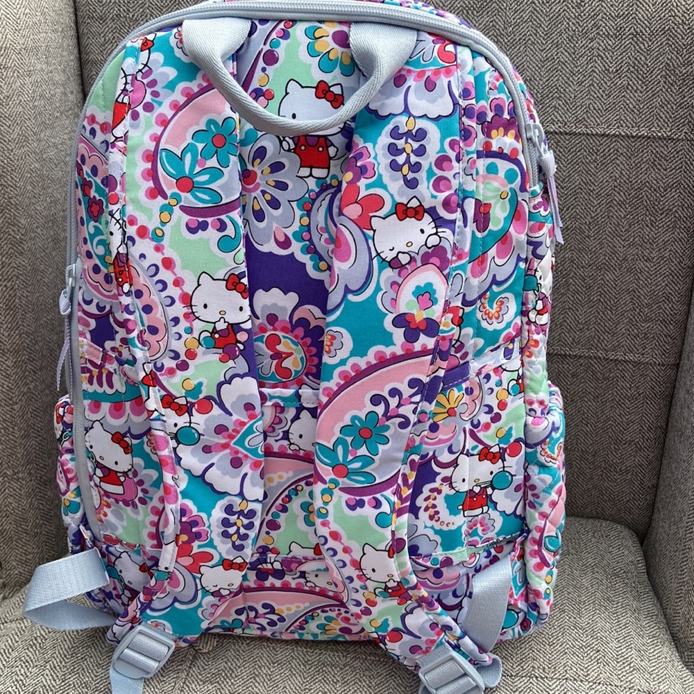 🫧Last 1! NWT Vera Bradley x Hello Kitty🫧 Limited Edition Campus Backpack - Picture 6 of 8